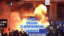 Αλβανία: Σοβαρά επεισόδια σε αντικυβερνητική διαδήλωση στα Τίρανα (φωτο)