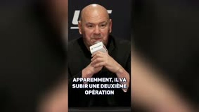 UFC - White : “Ne me faites pas parler de l'œil de Tom Aspinall !”