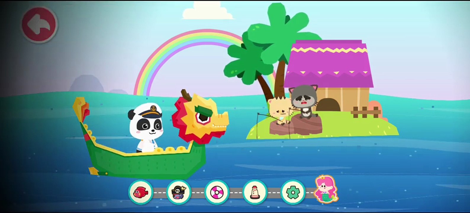Captain Kiki _ Find The Princes _ Dragon Ship _ Panda Captain _ Baby Bus #gameplay #babybus #baby