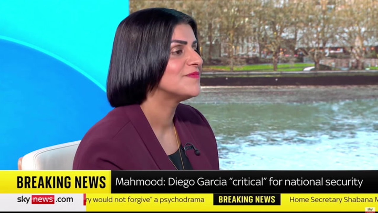 Mahmood: Trump praise of UK troops may be ‘as good as it gets’ by way of Nato apology