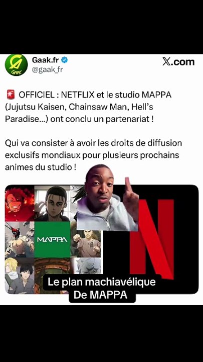 mappa netflix
