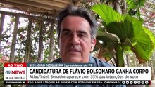 “Tarcísio está pronto para ajudar na campanha de Flávio Bolsonaro”, afirma Ciro Nogueira