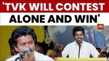 Vijay’s TVK Declares Solo Run, Targets DMK, AIADMK Ahead of Tamil Nadu Assembly Elections