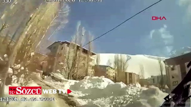 Kızakla kayarken otobüs çarptı: Lezgin Erdal öldü