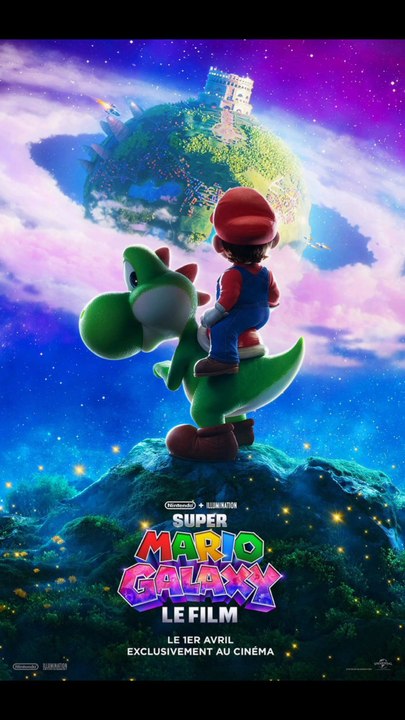 SUPER MARIO GALAXY, LE FILM - LE 1ER AVRIL 2026 AU CINÉMA