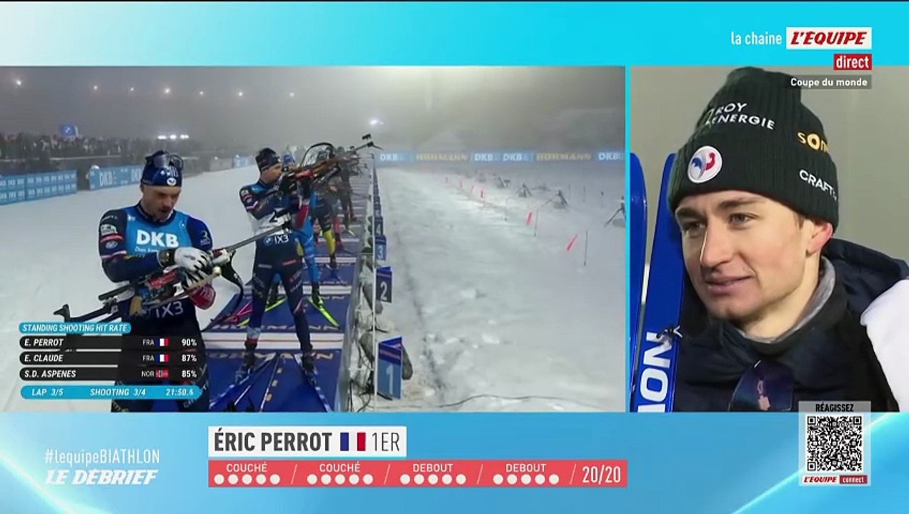 Éric Perrot : « Ce sont de grands moments » - Biathlon - Coupe du monde (H)