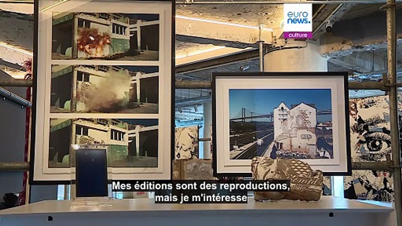 L'artiste Vhils présente une rétrospective d'œuvres réalisées au cours des deux dernières décennies