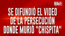 Se difundió el video de la persecución donde murió "Chispita"