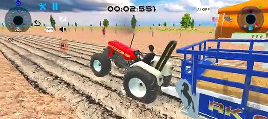 Nishu Group vs Eagle All Tractor Trolley Tournament in Indian Desi Life Simulator 3D Gameplay