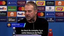 Flick : "Ce n’est pas une bonne nouvelle” après la blessure de Pedri