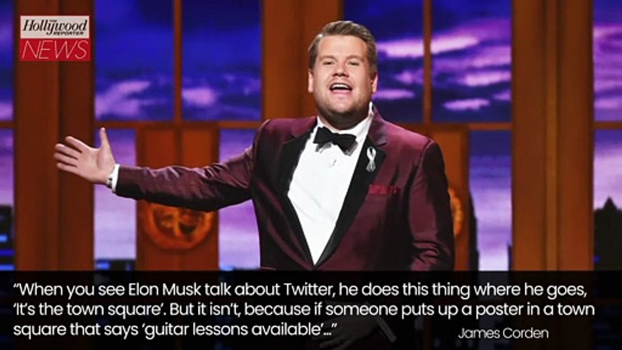 Ricky Gervais Calls Out James Corden for Making Identical Joke About Twitter | THR News