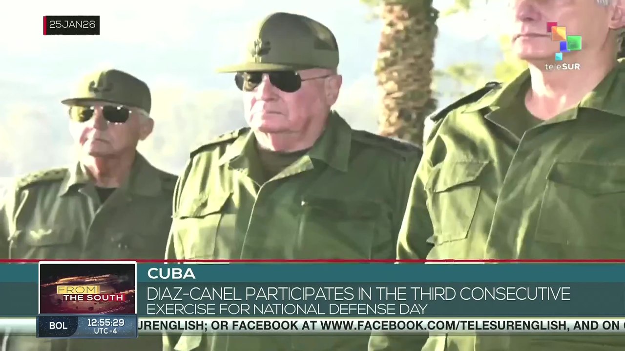 Cuba | Diaz-Canel participates in the third consecutive exercise for National Defense Day