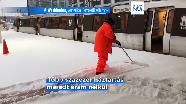 USA: A hatalmas vihar még a déli államokra is hótakarót terít - sok százezren maradtak áram nélkül
