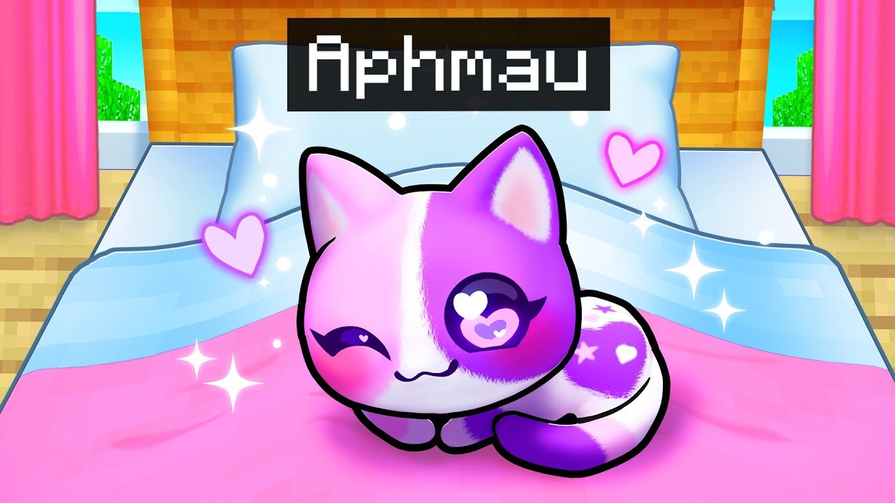 Becoming a BABY KITTEN in Minecraft! Part 2