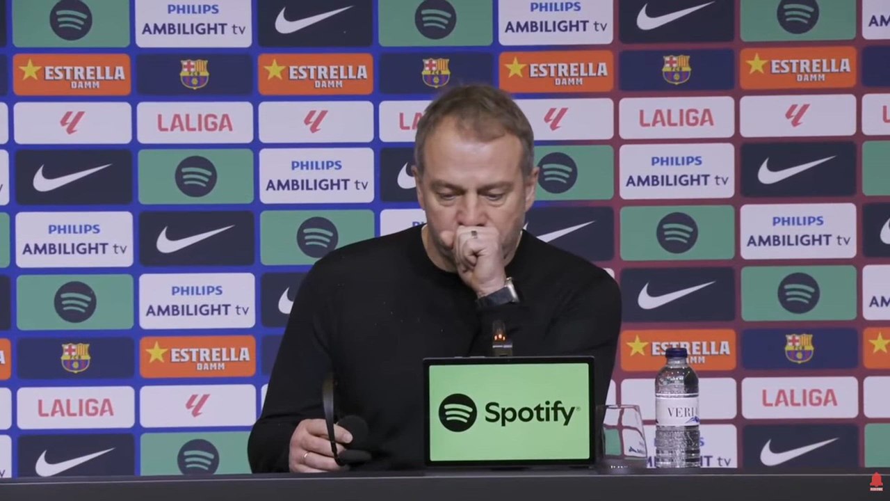 Hansi Flick, full post-match press conference after FC Barcelona 3-0 Real Oviedo