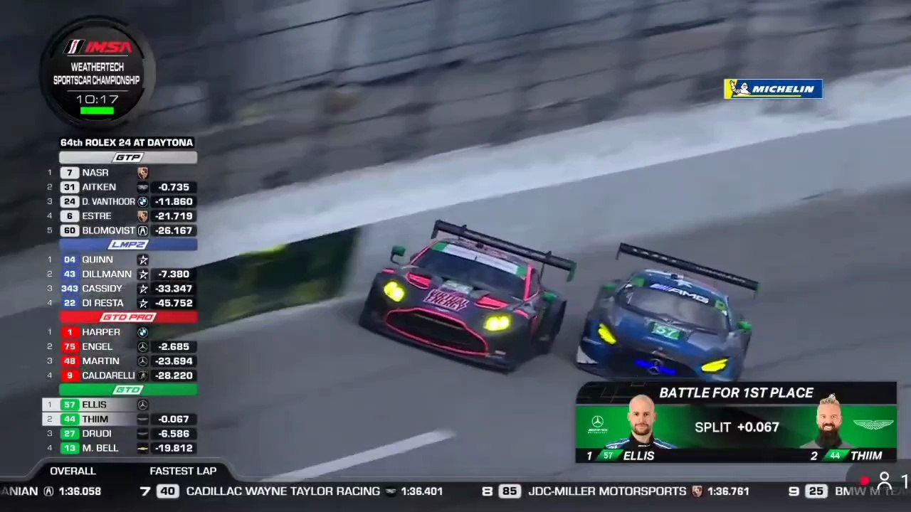 24H Daytona 2026 Race Thiim Ellis Epic Save Battle