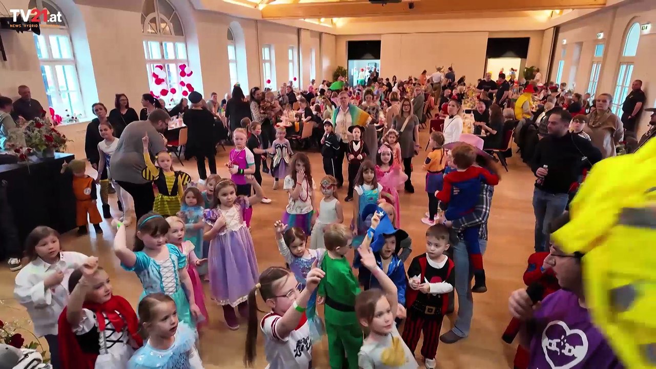 Stimmung pur beim Kindermaskenball in Groß-Enzersdorf