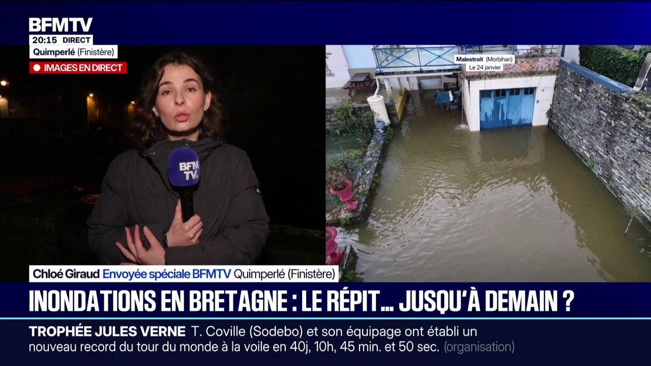 Inondations en Bretagne: deux départements sont toujours en vigilance orange crues