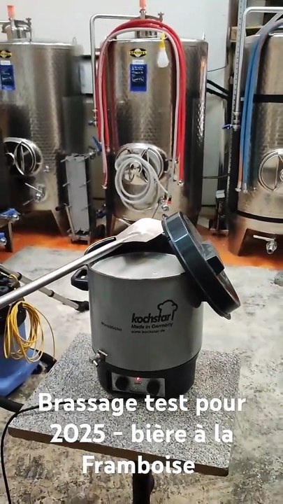Normandy Beer Factory brassage test