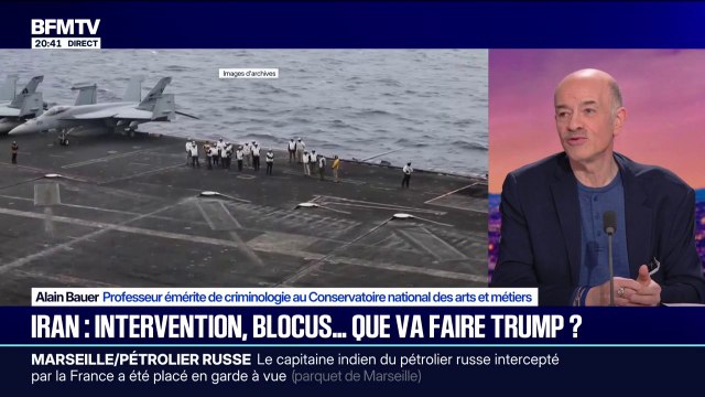 Tensions en Iran: La grande question qui n'est pas traitée à Washington, c'est qui prend le pouvoir pour remplacer le régime actuel ? , observe Alain Bauer, professeur émérite de criminologie