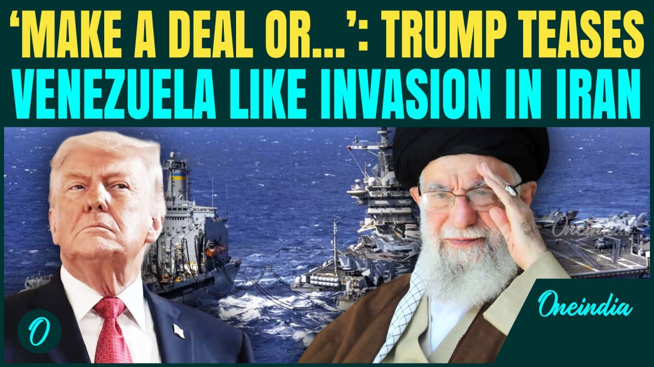 U.S vs Iran War: Trump DOUBLES DOWN on Invading Iran as USS Abraham Aim Tehran | Khamenei to Flee?