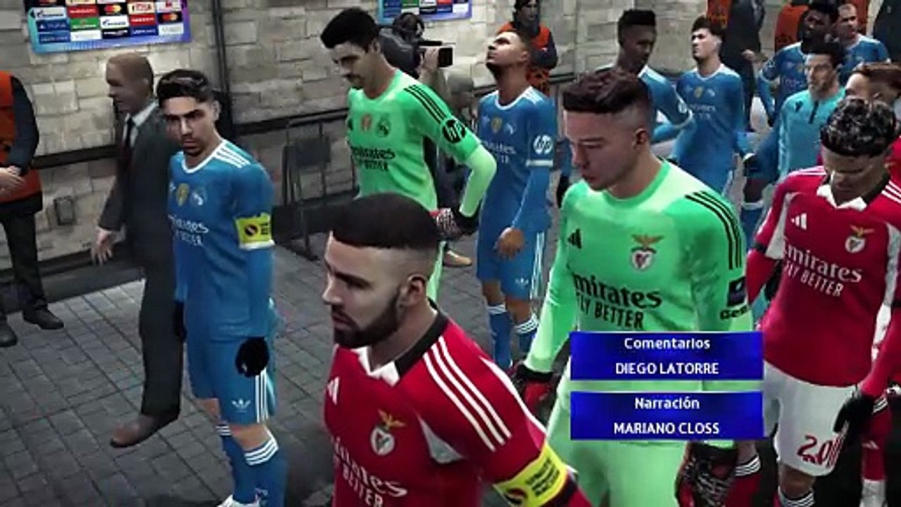 PES 2013 JD PATCH 2026 GAMEPLAY - BENFICA vs. REAL MADRID - CHAMPIONS LEAGUE 25/26 | [60 FPS]