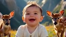 This_Baby_Playing_in_the_Mountains_Is_Unreal_😍(480p)