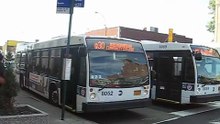 Q30 bus at Sutphin Boulevard and Archer Avenue