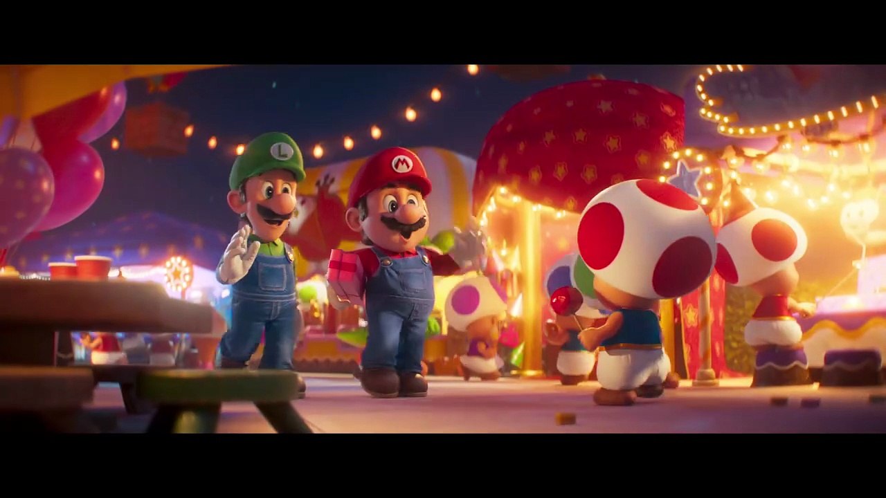 DER SUPER MARIO GALAXY Film Clip - Yoshi mampft zurück