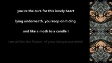 DELAIN - MOTH INTO THE FLAME (LYRIC VIDEO PERFORMED BY JEFF LUPUS)