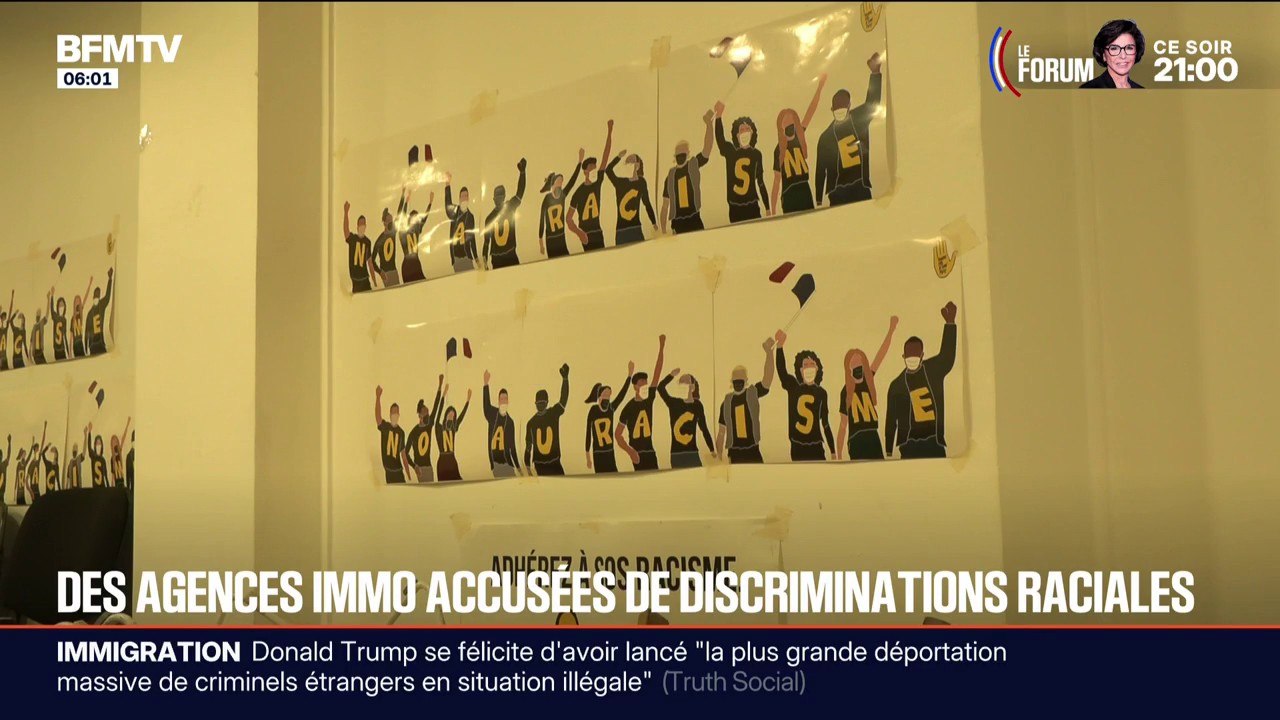 Près d'une agence immobilière sur deux accepte de valider des critères racistes des bailleurs en écartant les locataires d'origine étrangère, selon un testing de SOS Racisme