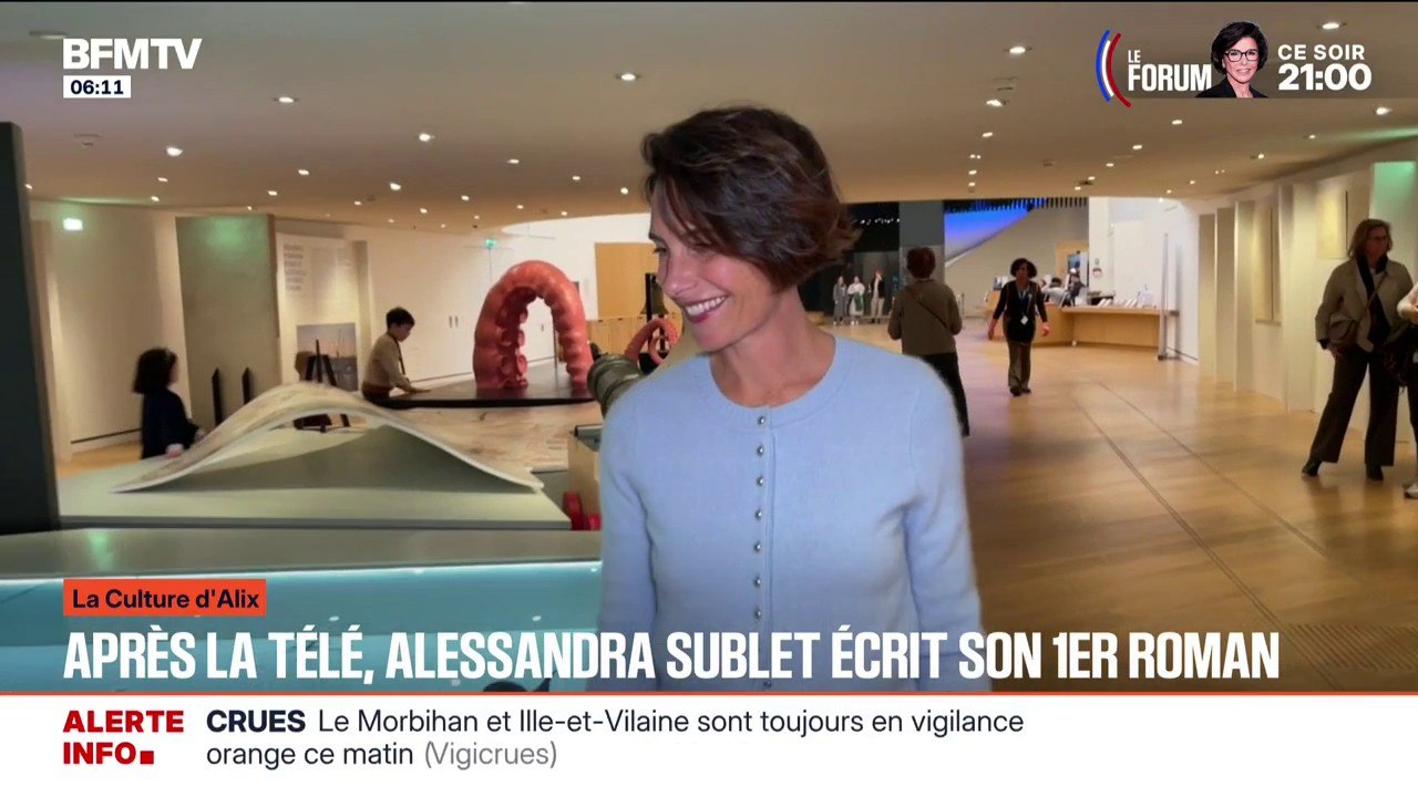 LA CULTURE D'ALIX - Alessandra Sublet signe son premier roman