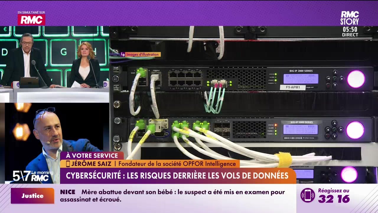 Jérôme Saiz à votre service : Cybersécurité, les risques derrières les vols de données - 26/01