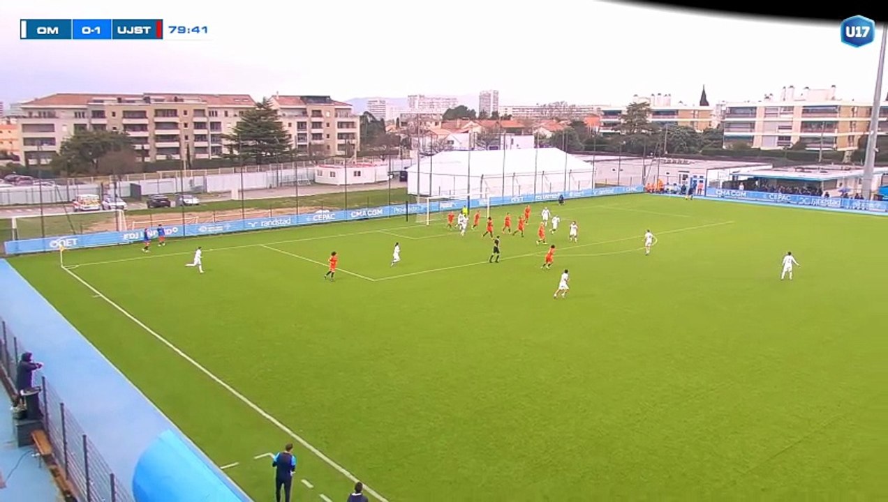 U17 I OM 1-1 UJS Toulouse : Le but marseillais