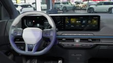 Kia EV2 GT-line Interior Design in Ivory silver matt at Brussels Motor Show 2026