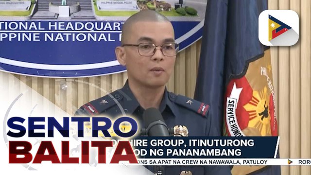 Special Investigation Task Group, bubuuin para sa malalimang imbestigasyon sa pananambang sa alkalde ng Shariff Aguak ; gun-for-hire group, itinuturong nasa likod ng ambush | ulat ni Ryan Lesigues