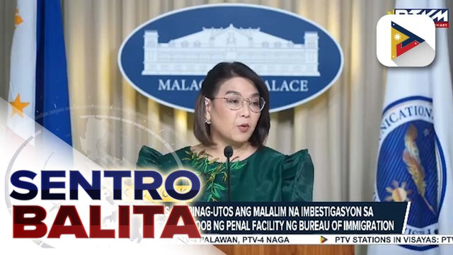 Agarang tulong sa mga biktima ng lumubog na barko sa Basilan, ipinag-utos ni PBBM; Pangulo, pinaiimbestigahan din ang umano’y korapsyon sa loob ng penal facility ng Bureau of Immigration | ulat ni Cleizl Pardilla