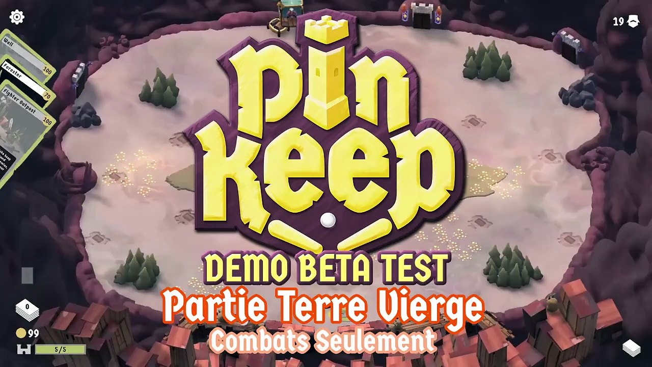 PinKeep (Demo Beta Test) Partie Terre Vierge COMBATS SEULEMENT
