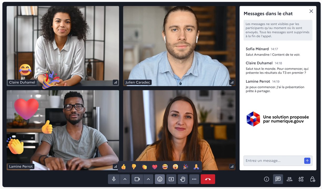 Visio, l'outil de visioconférence des agents publics