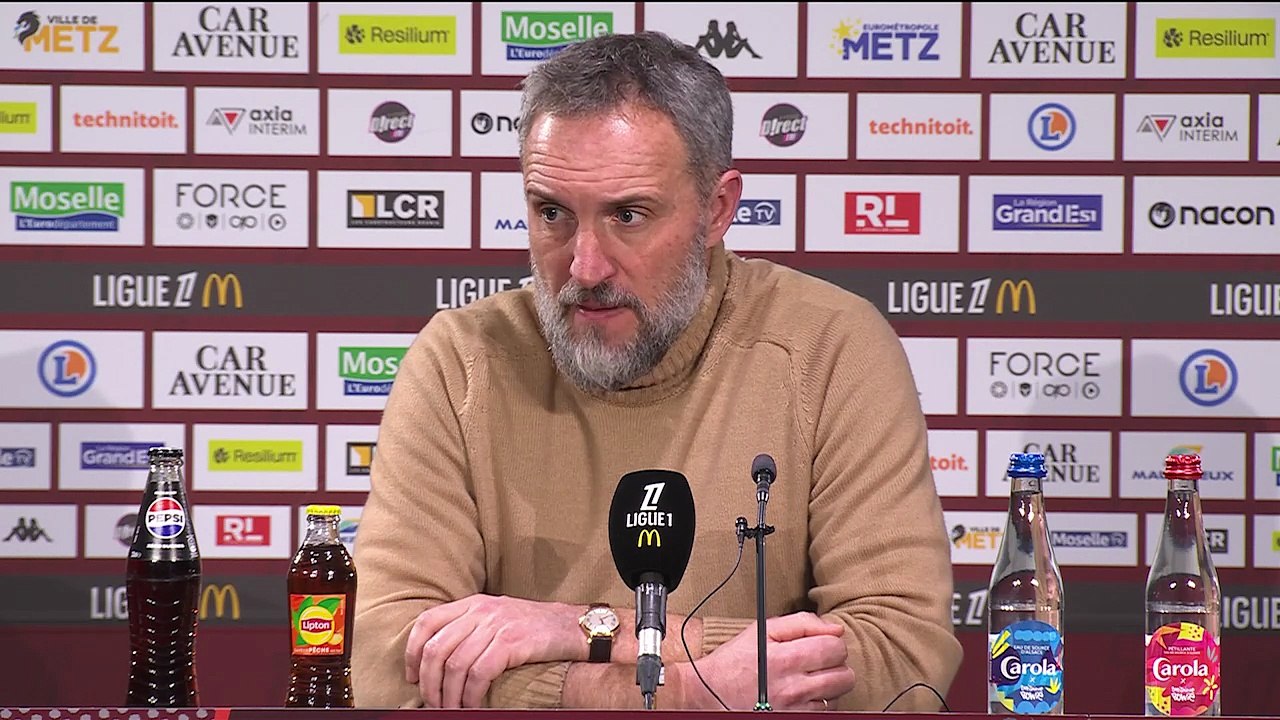 Metz - Lyon, la réaction de Benoît Tavenot