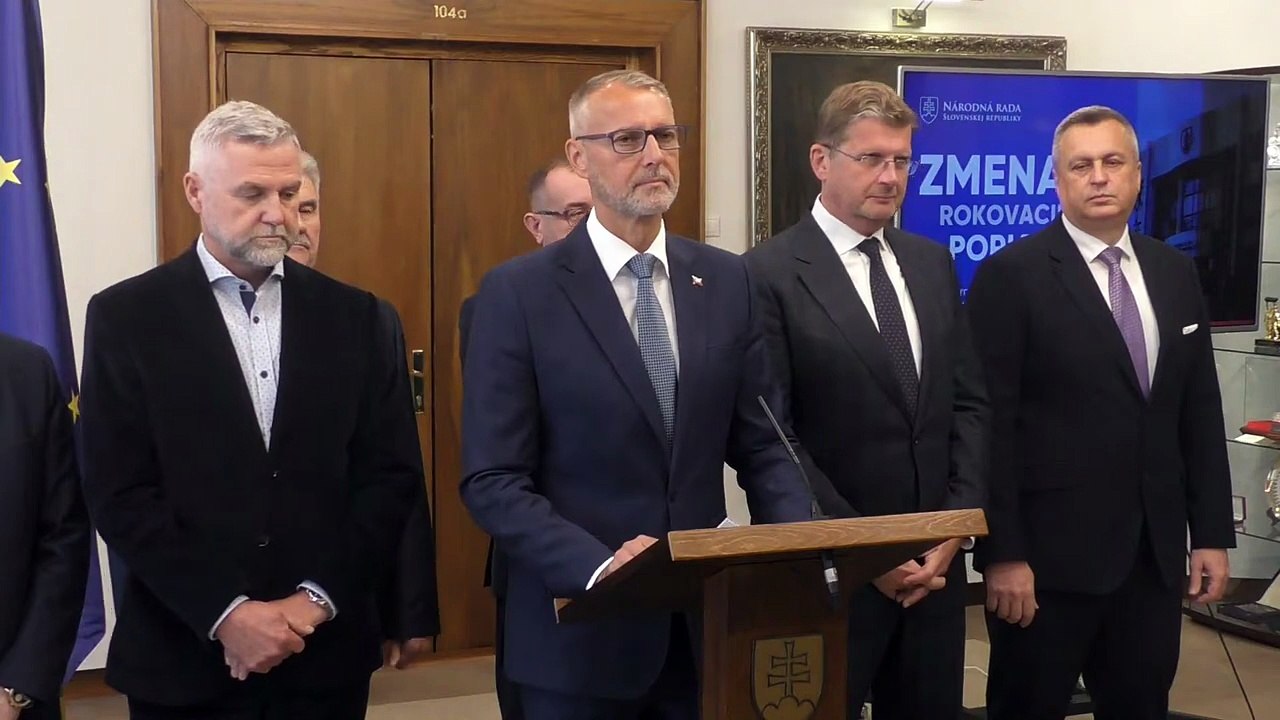 ZÁZNAM: NRSR: Novela rokovacieho poriadku bude prvým bodom januárovej schôdze