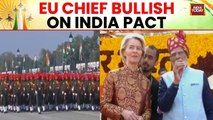 Ursula von der Leyen Lauds EU Flag Symbolism At Republic Day Parade Amid Trade Deal Talks