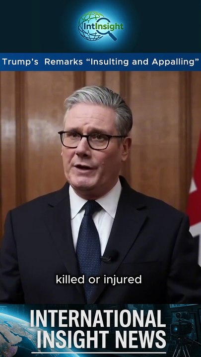 ‘Insulting and appalling’ — UK PM on Trump remarks