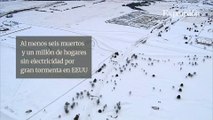 Al menos seis muertos y un millón de hogares sin electricidad por gran tormenta en EEUU