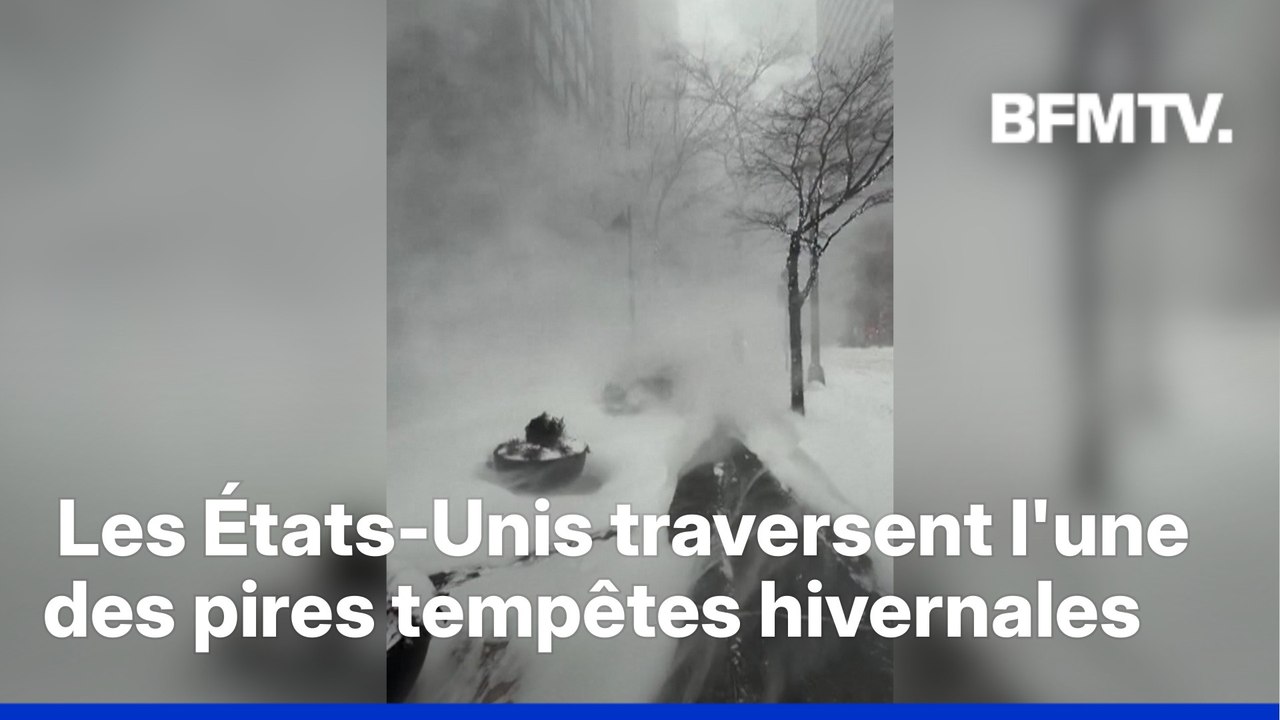 11 morts, Etat d'urgence: les États-Unis traversent l'une des pires tempêtes hivernales depuis près de 40 ans