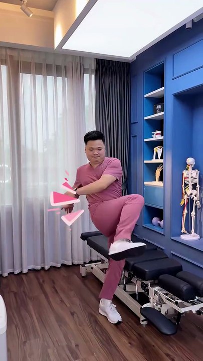 Lower back exercises without any support #vungocson #drson