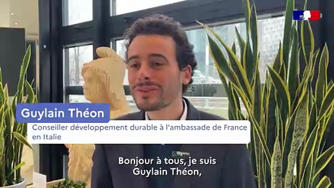 [Nos métiers] Conseiller développement durable à l'ambassade de France en Italie