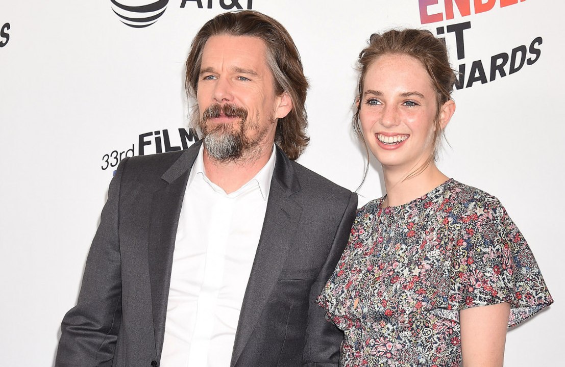 Ethan Hawke has urged his daughter Maya Hawke to move on from Stranger Things