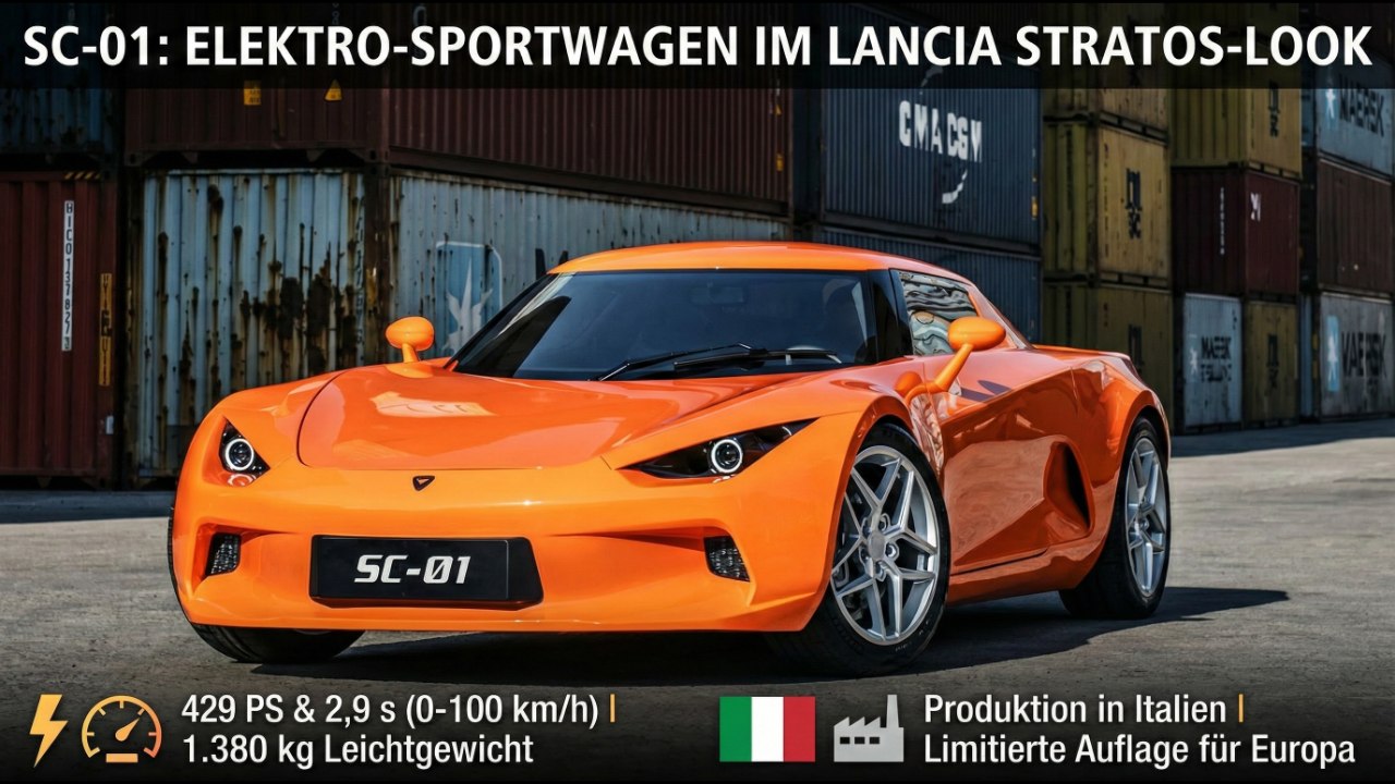 SC-01: Kommt der günstige Elektro-Sportwagen nach Europa?