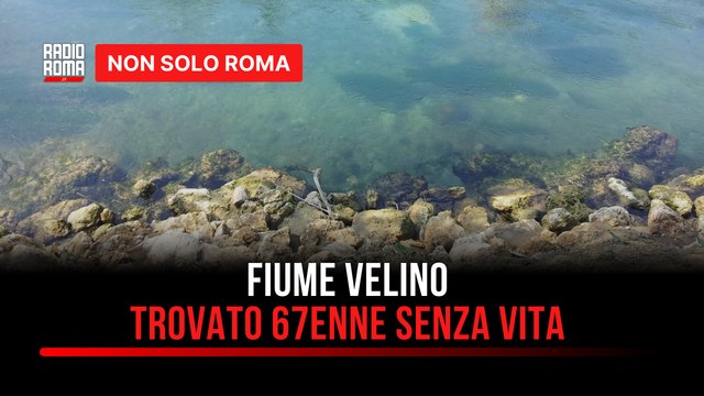 Tragedia nel Velino: 67enne ritrovato senza vita nelle gelide acque: il corpo era impigliato nei rami
